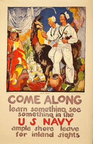 WW1 Recruitment Poster for the US Navy, 1919