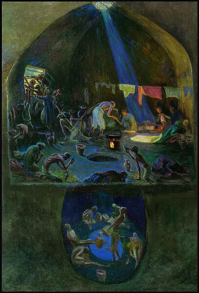 The Zindan (Prison), 1930s. Creator: Bure, Leon (Lev) Leonardovich (1887-1943)