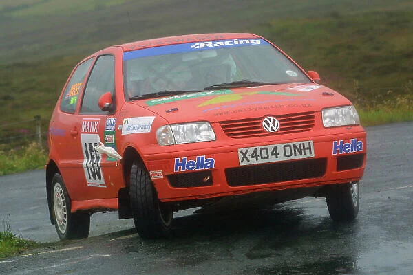 2002 British Rally Championship. Manx International Rally. Douglas, Isle of Man. 1-3 August 2002. James Smith / Michael West (VW Polo). Ref-02 MIR 94. World Copyright - Malcolm Griffiths / LAT Photographic