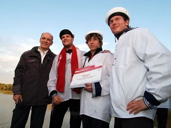 DTM. Audi boat race winner Team Dr. Wolfgang Ullrich 