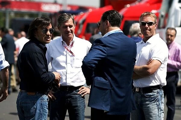 Formula One World Championship: Mario Miyakawa Manager of Jean Alesi, Daniel Morelli, Luciano Secchi WIND Group and JJ Lehto