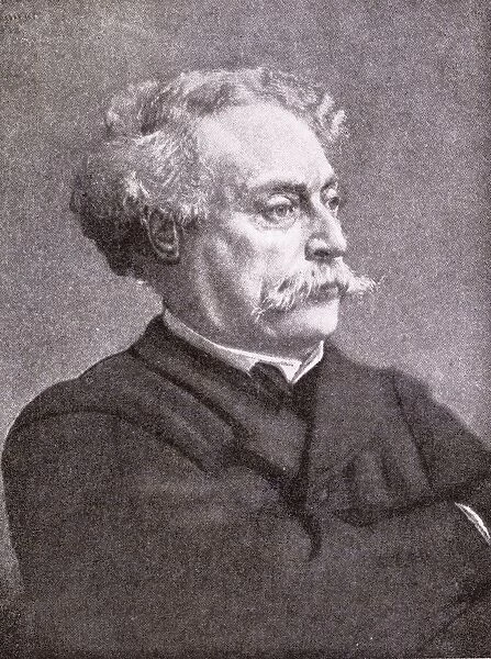 Alexandre Dumas, The Younger 1824 - 1895. French Author Son Of Dumas (PA┼íre). From The Book The Masterpiece Library Of Short Stories, French Volume 4