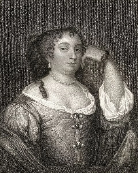 Anne Hyde, Duchess Of York, 1637-1671. Wife Of James Ii, Mother Of Mary Ii And Queen Anne. From The Book 'Lodges British Portraits'Published London 1823