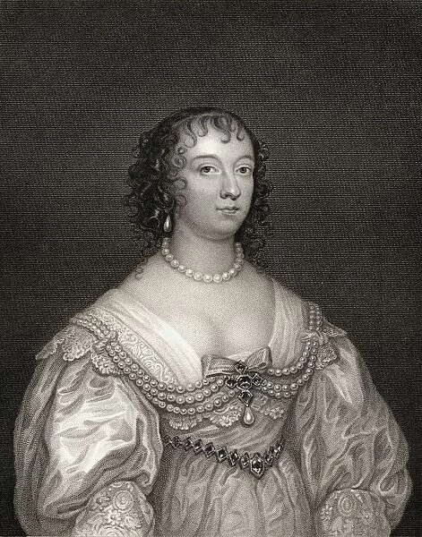 Charlotte De La Tremouille Countess Of Derby, 1599-1663. Royalist Wife Of 3Rd Earl Of Derby. From The Book 'Lodges British Portraits'Published London 1823