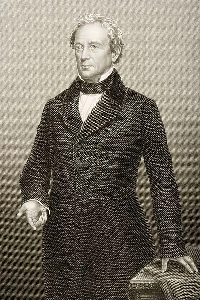 Edward Everett, 1794-1865, American Orator, Essayist, Diplomatist And Statesman. From The Book The Drawing-Room Portrait Gallery Of Eminent Personages Volume 2. Published In London 1859