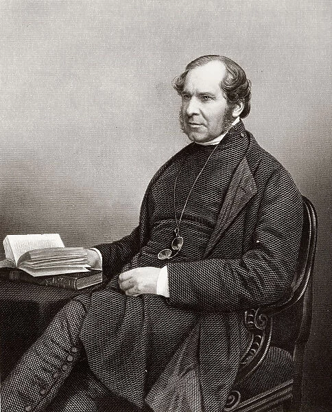 George Anthony Denison, 1805 - 1896. Church Of England Priest And Archdeacon. From The Drawing Room Portrait Gallery Of Eminent Personages Published 1860