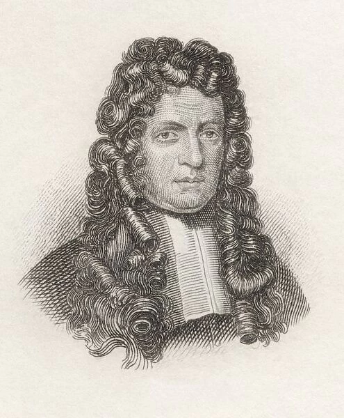 Johann Georg Graevius 1632 To 1703. German Classical Scholar And Critic. From The Book Crabbes Historical Dictionary Published 1825