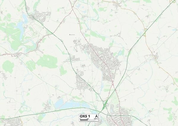 Cherwell OX5 1 Map
