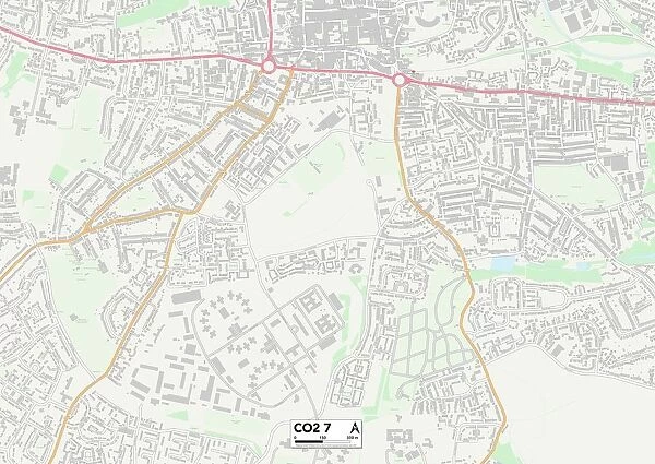 Colchester CO2 7 Map