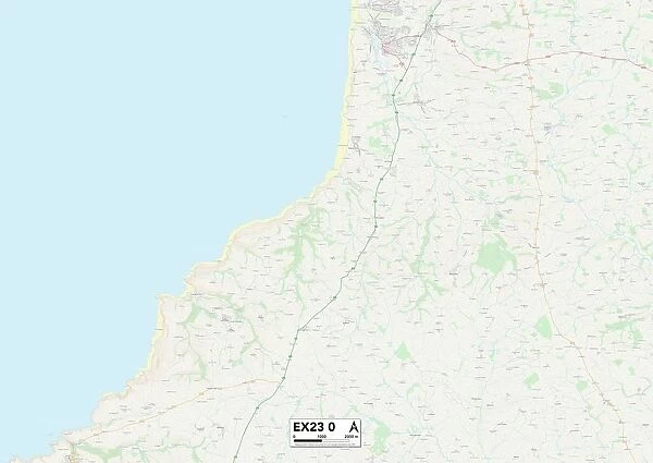 Cornwall EX23 0 Map