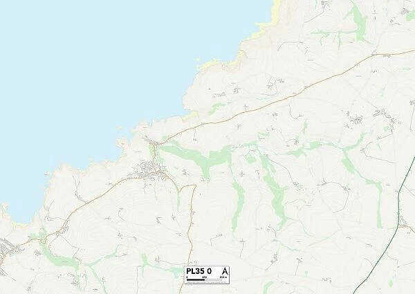 Cornwall PL35 0 Map