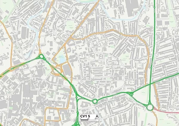 Coventry CV1 5 Map