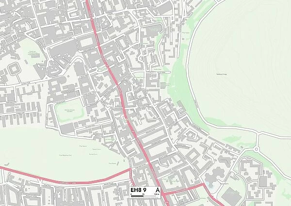 Edinburgh EH8 9 Map