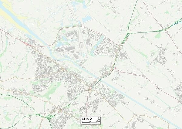 Flintshire CH5 2 Map