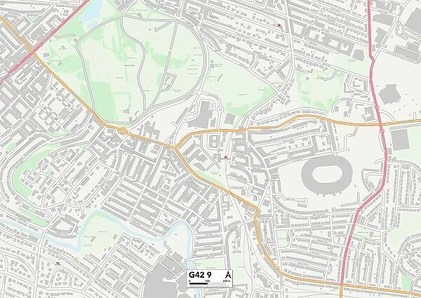 Glasgow G42 9 Map