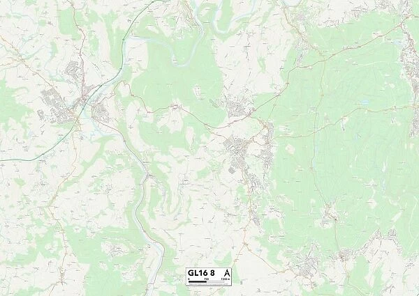 Gloucester GL16 8 Map