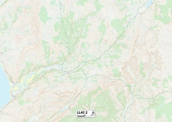 Gwynedd LL40 2 Map