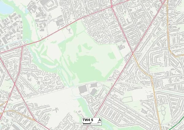 Hounslow TW4 5 Map