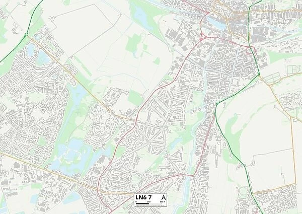 Lincoln LN6 7 Map