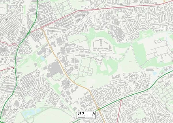 Liverpool L9 7 Map