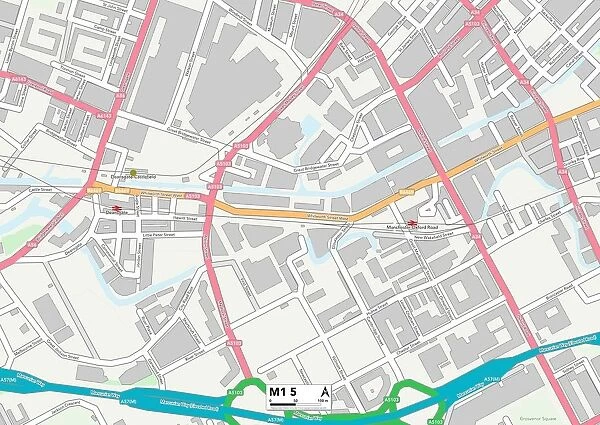 Manchester M1 5 Map