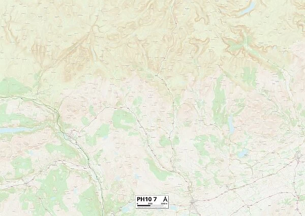 Perth and Kinross PH10 7 Map