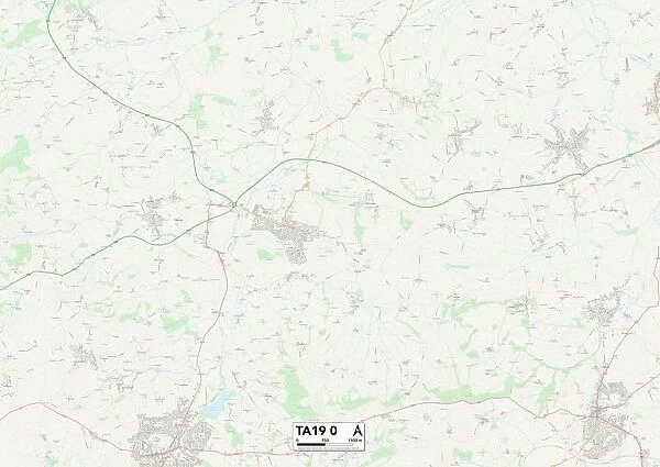 Somerset TA19 0 Map