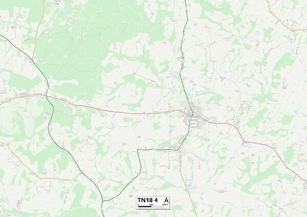 Tunbridge Wells TN18 4 Map