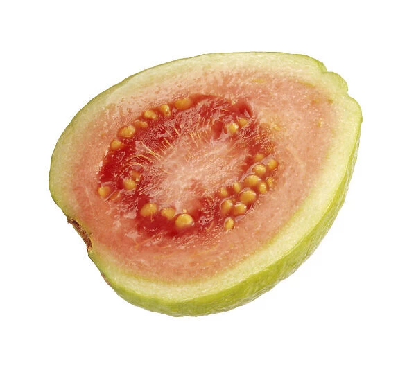 CS_3088. Psidium guajava. Guava. Mixed colours subject. White b / g