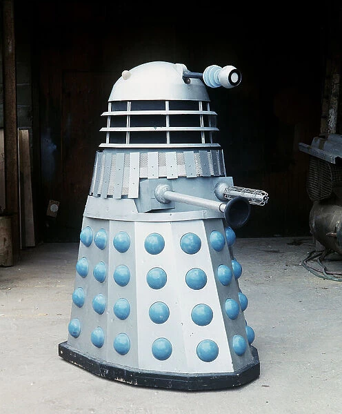 Dalek from the popular BBC television programme Doctor Who. Circa 1970s