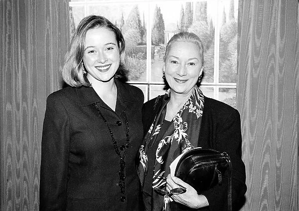 Jennifer Ehle actress with her mother Rosemarh Harris They played mother