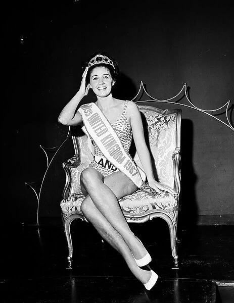 Miss UK 1966. Jennifer Lewis. 9th September 1965