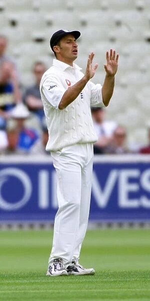 Nasser Hussain England V New Zealand Cricket First Test 1999