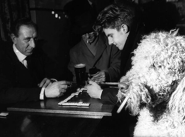 Pepe the poodle smokes ten a day says Peter Nutall, the owner from Wolverhampton. 1968
