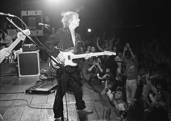 The Police - on tour in South America. December 1980