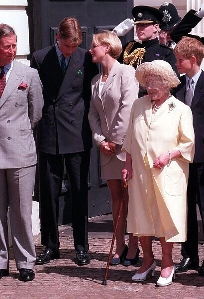 Queen Mother 98th Birthday Celebrations August 1998 Prince William