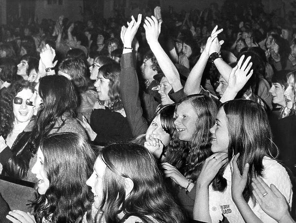 Slade fans enjoying a concert in 1972