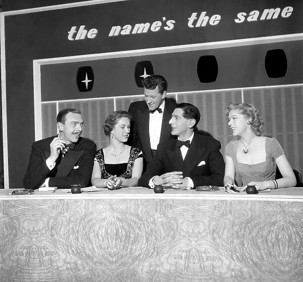 TV Programmes. The new television parlour game 'The Names the Same'