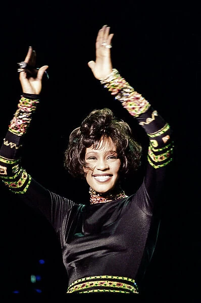 Whitney Houston in Concert at Earls Court Exhibition Centre, London, 5th November 1993