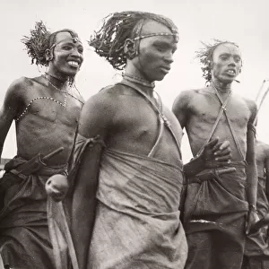 1940s East Africa Kenya Msai tribe