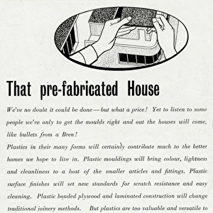 Advert for British Industrial Plastic Limited 1943