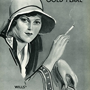 Advert for Gold Flake Cigarettes
