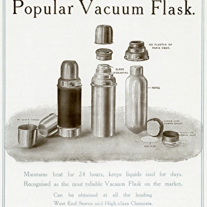 Advert for H. W. Koehler - vacuum flask 1912