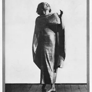 Advert for Mary Wigman, on her first American