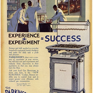 Advert for Parkinsonism cooker 1929
