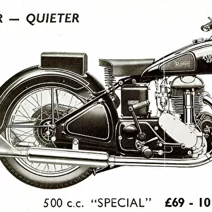 Advert, Rudge-Whitworth 500 cc Special Motor Cycle