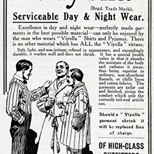 Advertisement for Viyella day and night wear