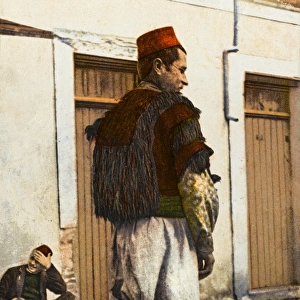 Albania - Man in traditional peasant costume