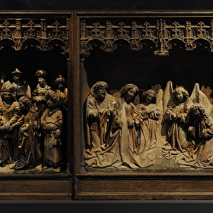 Altarpiece of Saint Lambert. Utrecht, 1470-1480. Clay