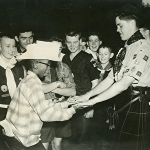 American and Scottish Scouts